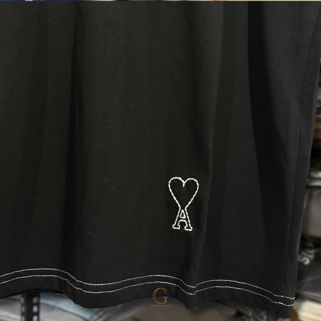 Ami Shirt STITCHES BLACK thumbnail 3