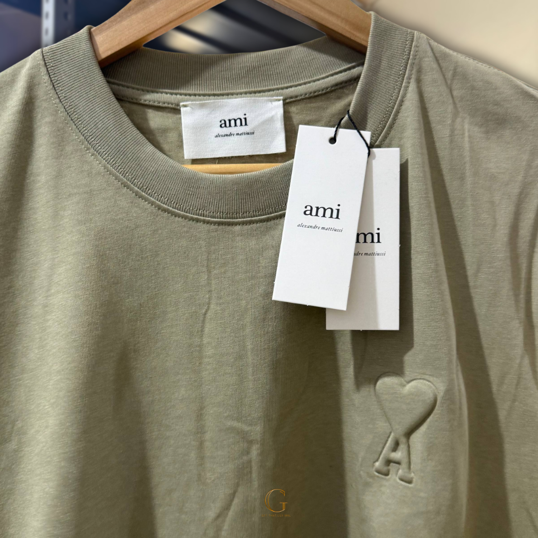 Ami Shirt EMBOSSED GREEN thumbnail 2
