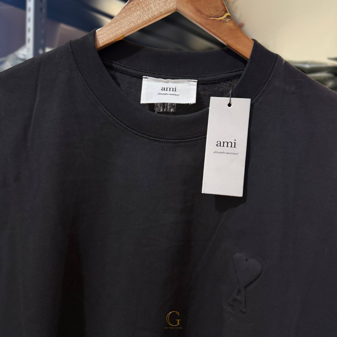 Ami Shirt EMBOSSED BLACK thumbnail 2