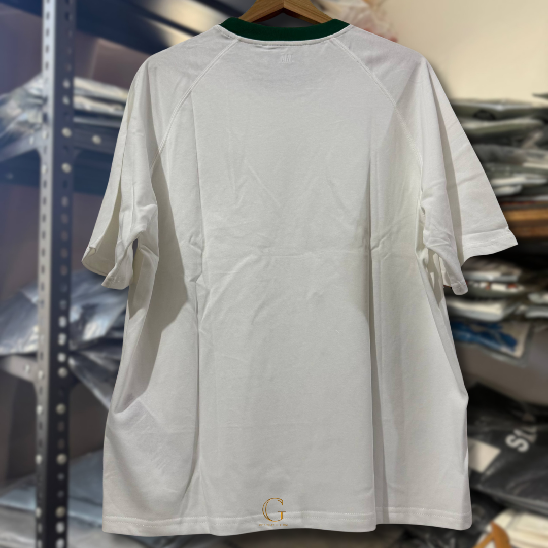 Ami Shirt TWO TONE WHITE thumbnail 4