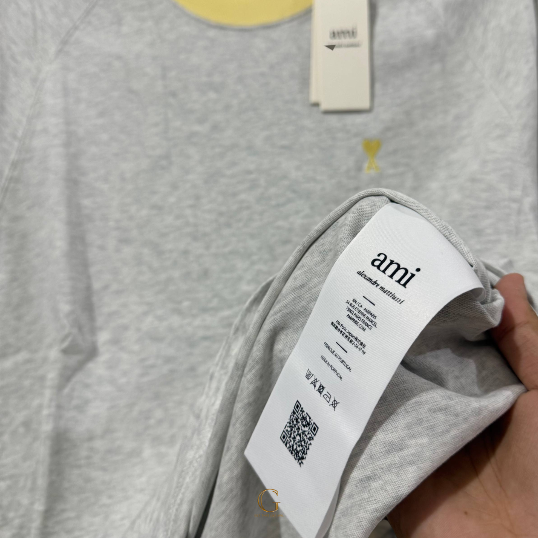Ami Shirt TWO TONE GRAY thumbnail 3