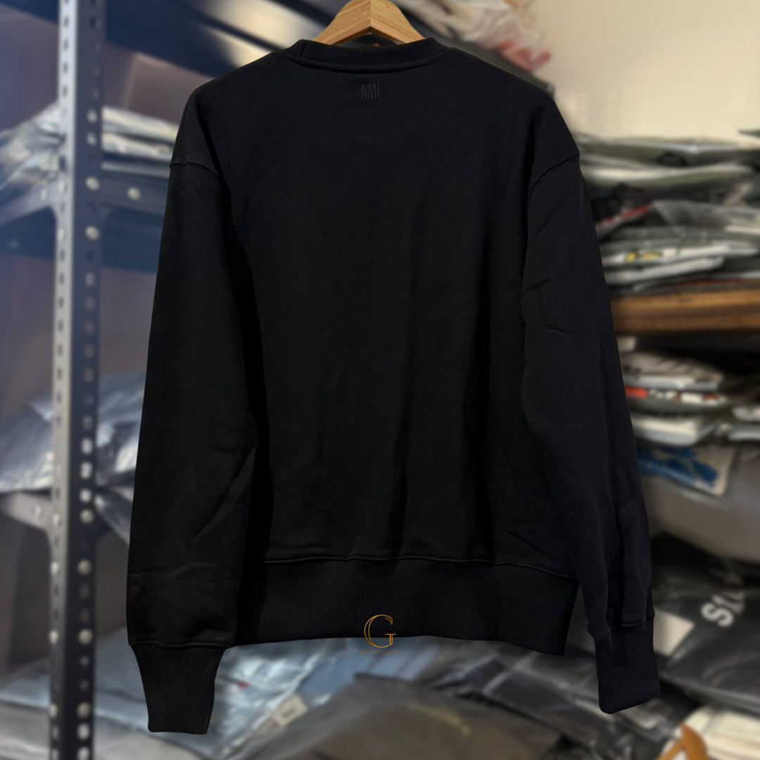 AMI SWEATER BLACK thumbnail 5