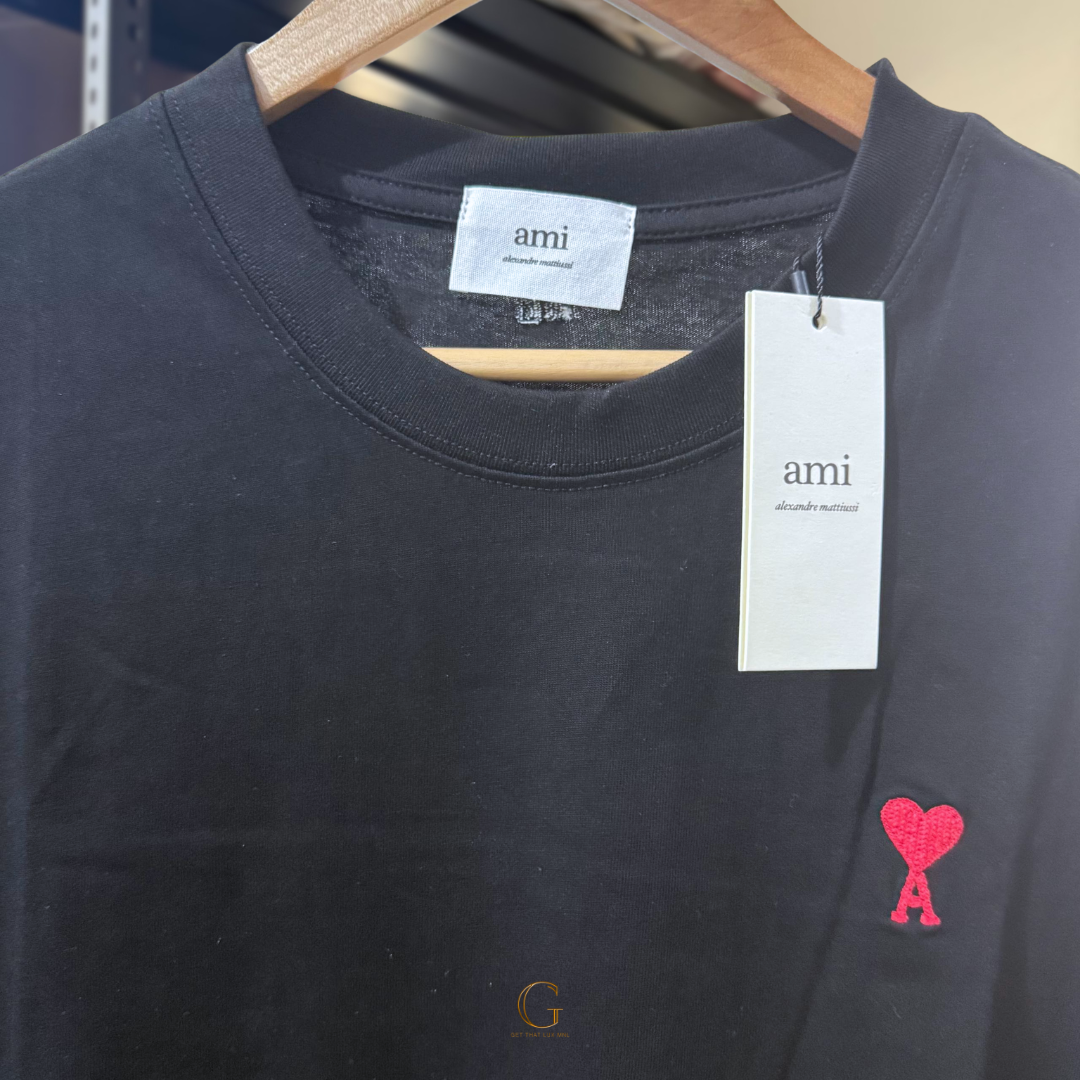 Ami Shirt OG BLACK thumbnail 3
