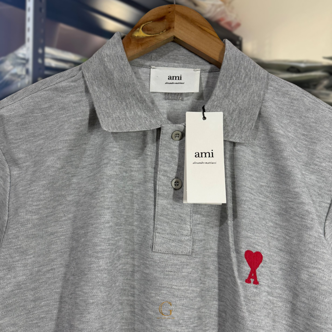 Ami Polo Shirt GRAY thumbnail 2