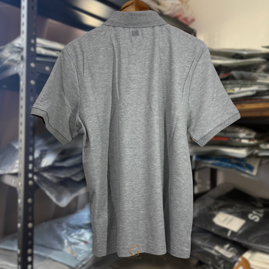 Ami Polo Shirt GRAY thumbnail 4