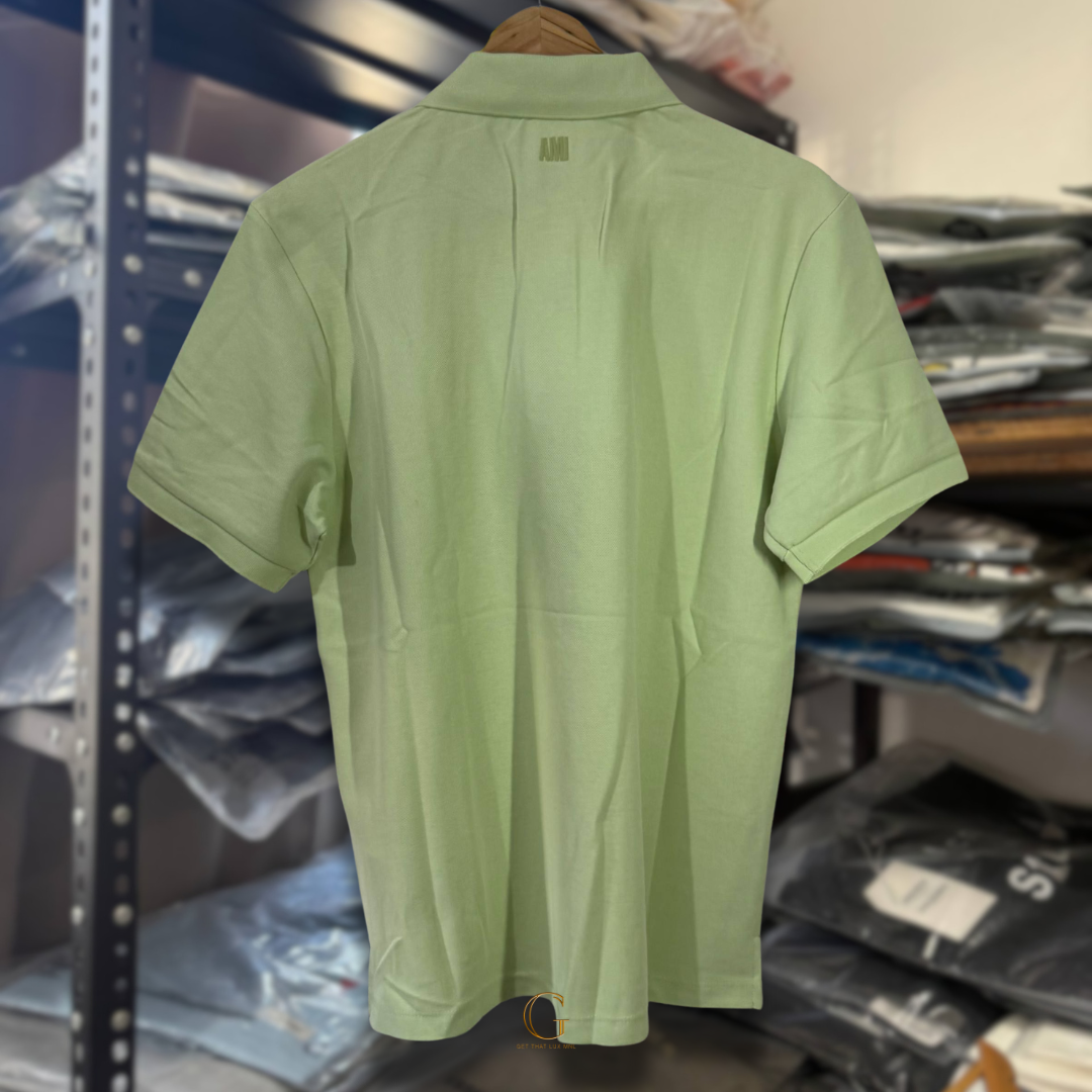 Ami Polo Shirt MINT thumbnail 4