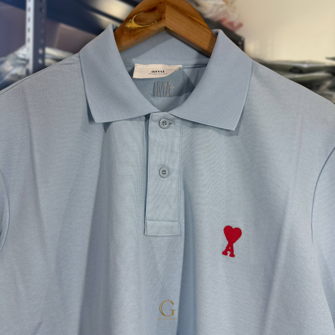 Ami Polo Shirt SKY thumbnail 2