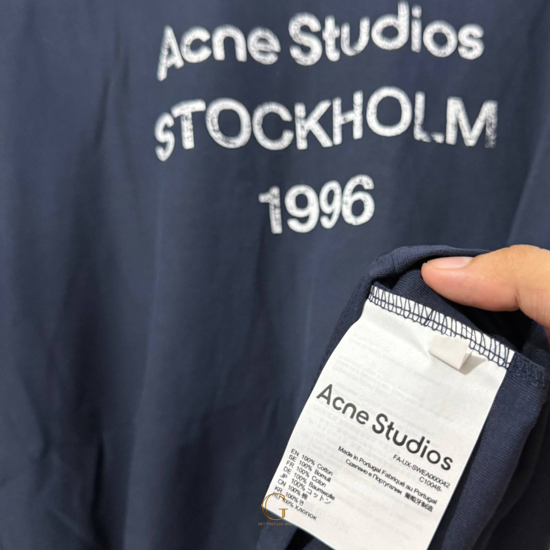 Acne Studios STOCKHOLM STRESSED MIDNIGHT thumbnail 3