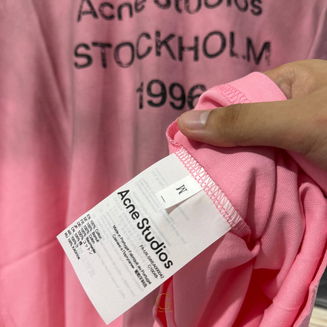 Acne Studios STOCKHOLM STRESSED PINK thumbnail 3
