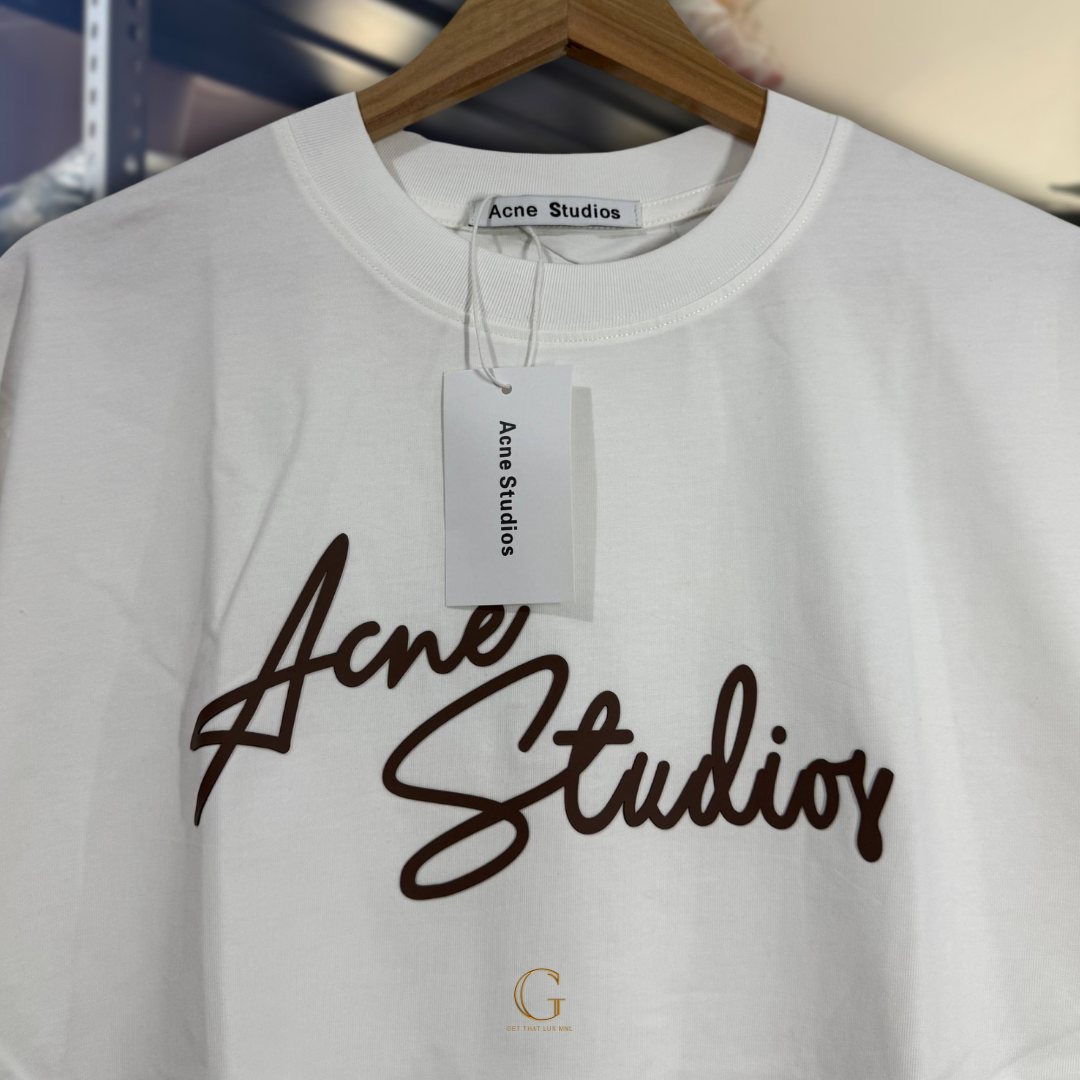Acne Studios RUBBERPRINT WHITE thumbnail 2