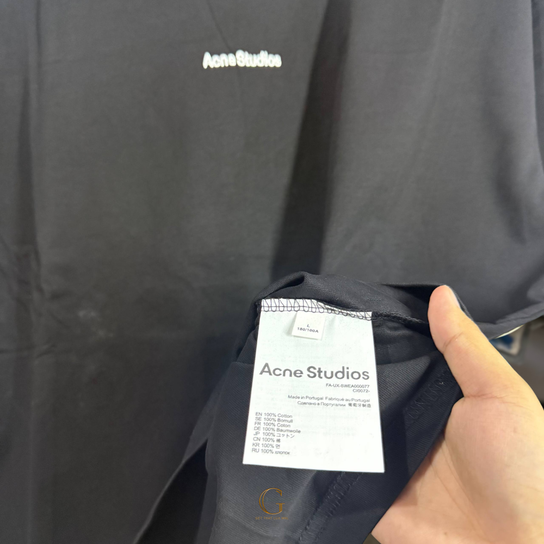 Acne Studios SCRIPT BLACK thumbnail 3