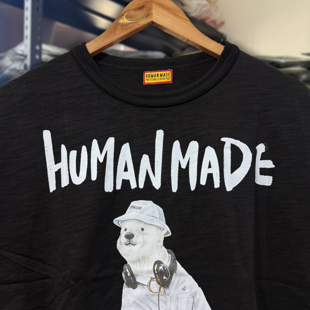 Human Made EATING BEAR BLACK thumbnail 2