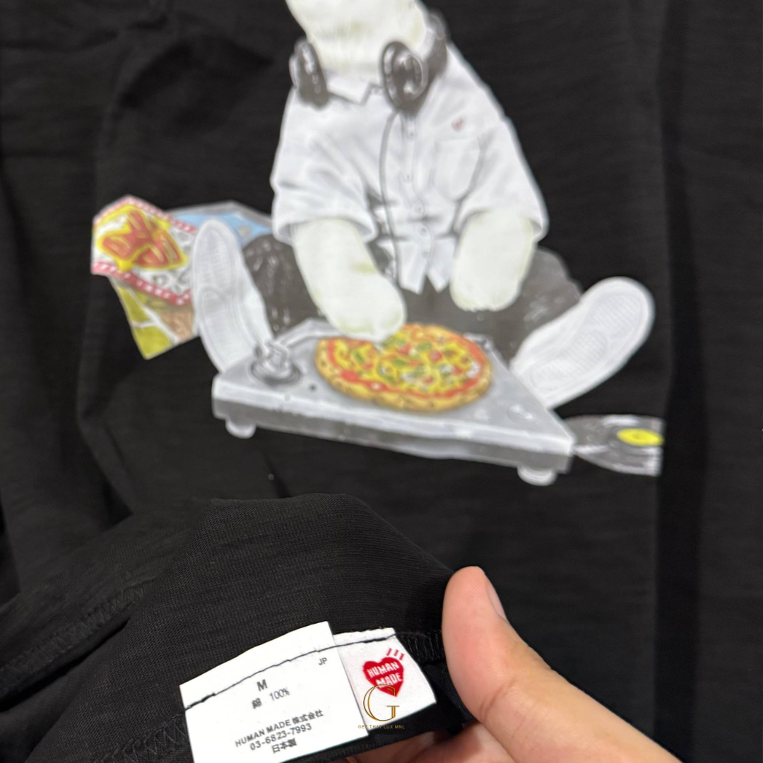 Human Made EATING BEAR BLACK thumbnail 3