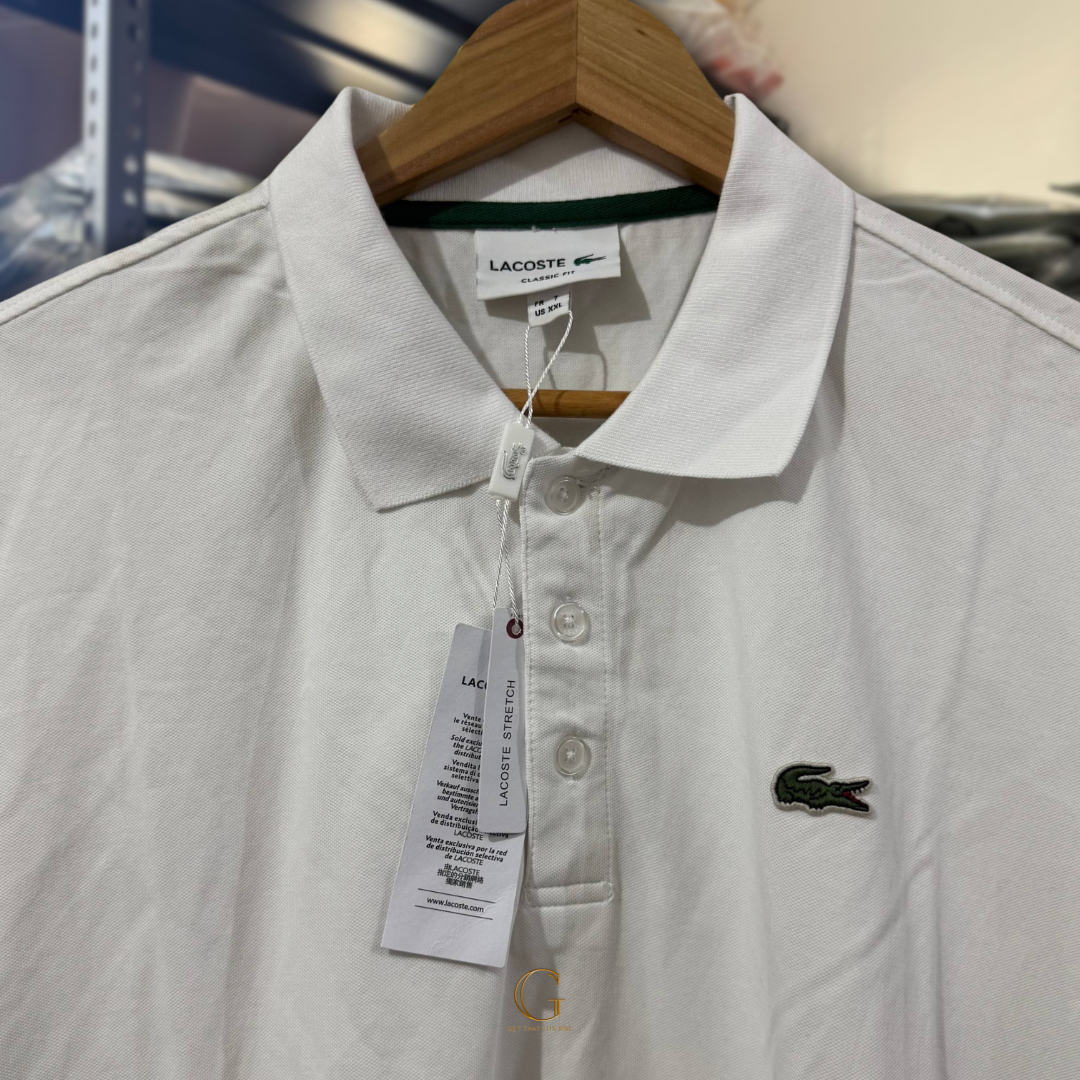 Lacoste Polo Shirt CLASSIC WHITE thumbnail 2