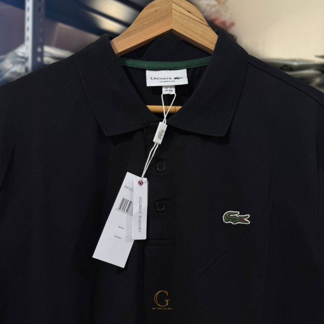 Lacoste Polo Shirt CLASSIC BLACK thumbnail 2