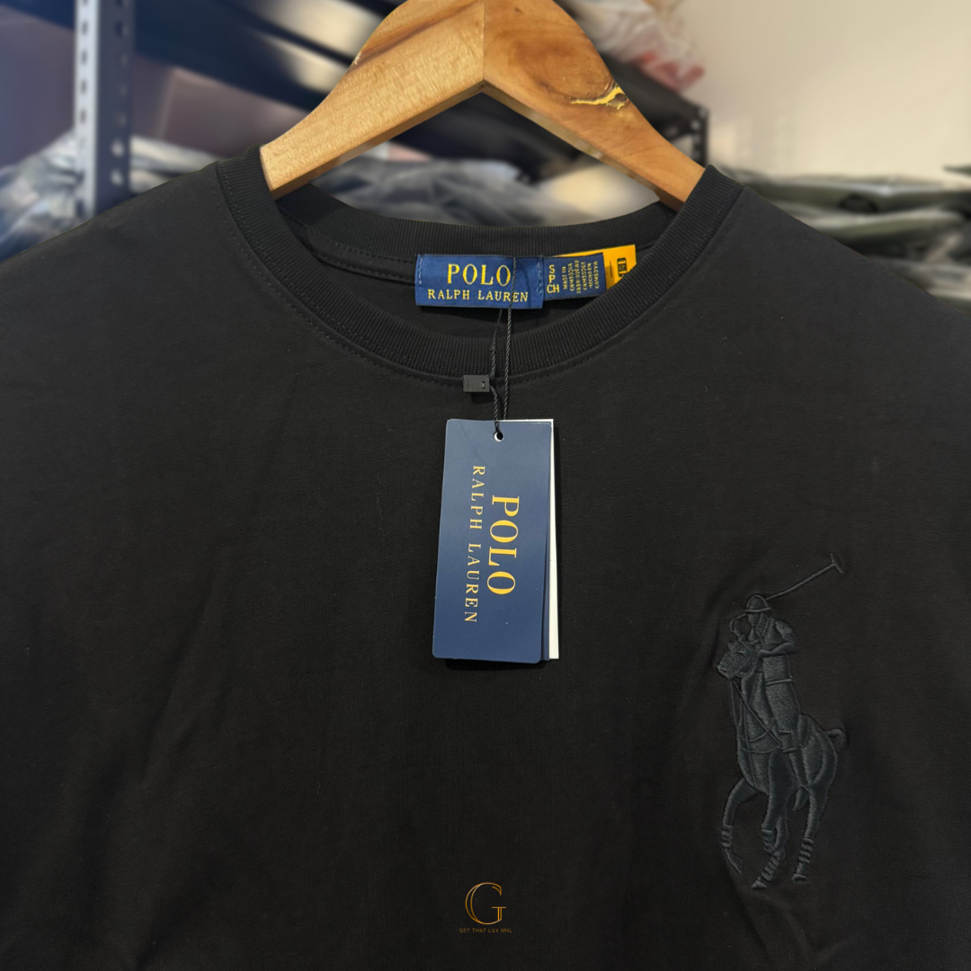 RALPH LAUREN SHIRT PATCH BLACK thumbnail 2