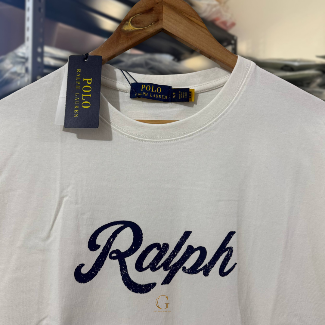 RALPH LAUREN SHIRT SCRIPT WHITE thumbnail 2