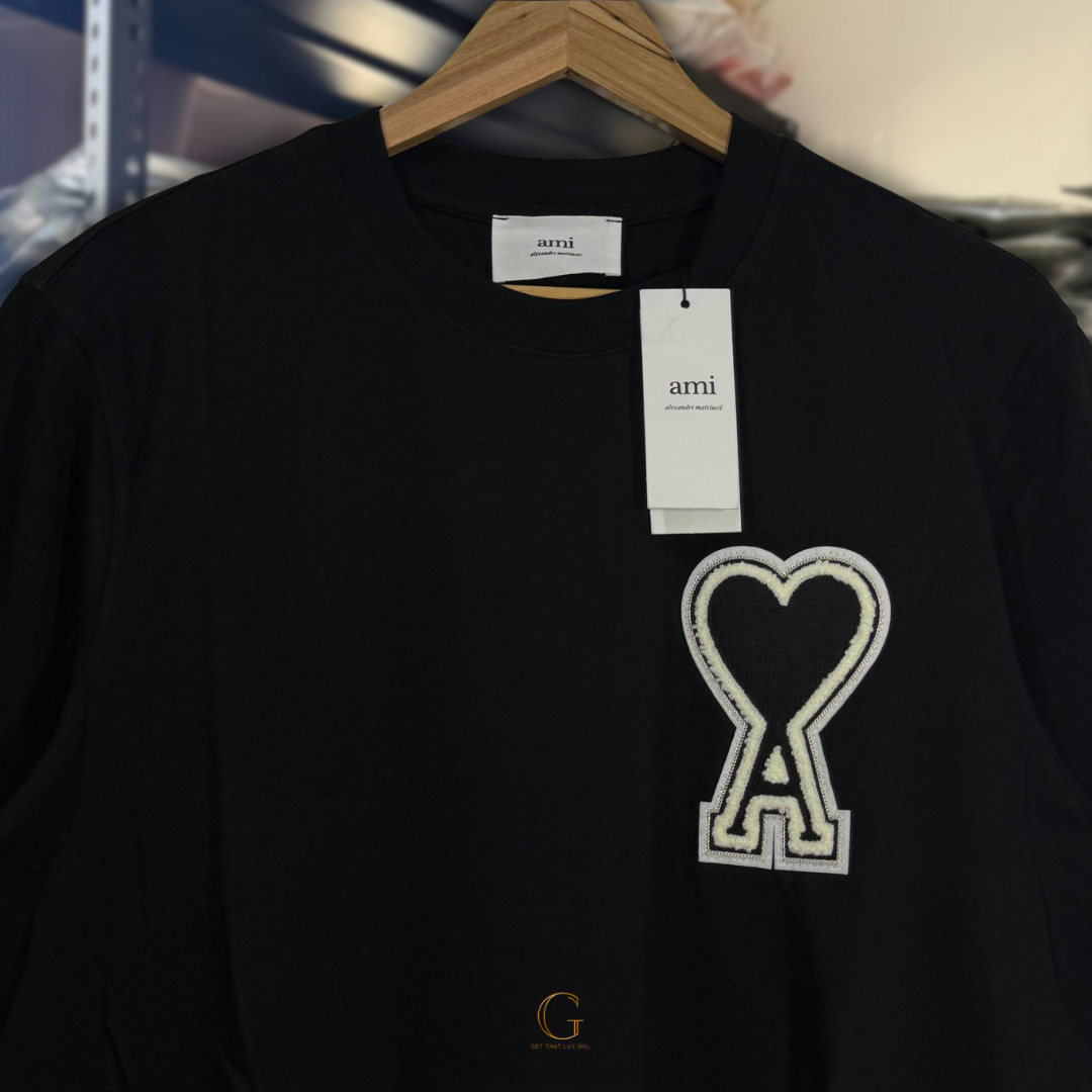 Ami Shirt WHITE OUTLINE thumbnail 2