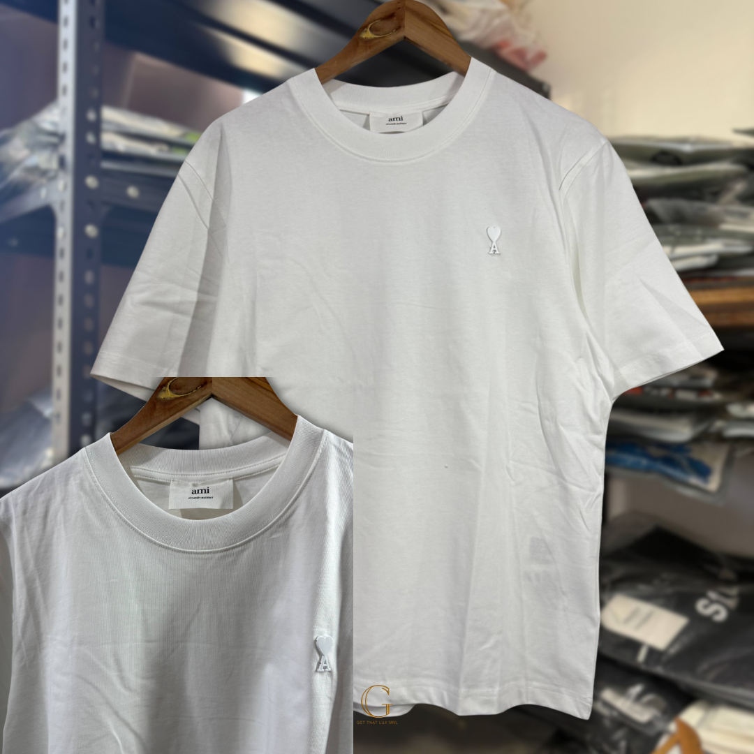 Ami Shirt EMBLEM WHITE