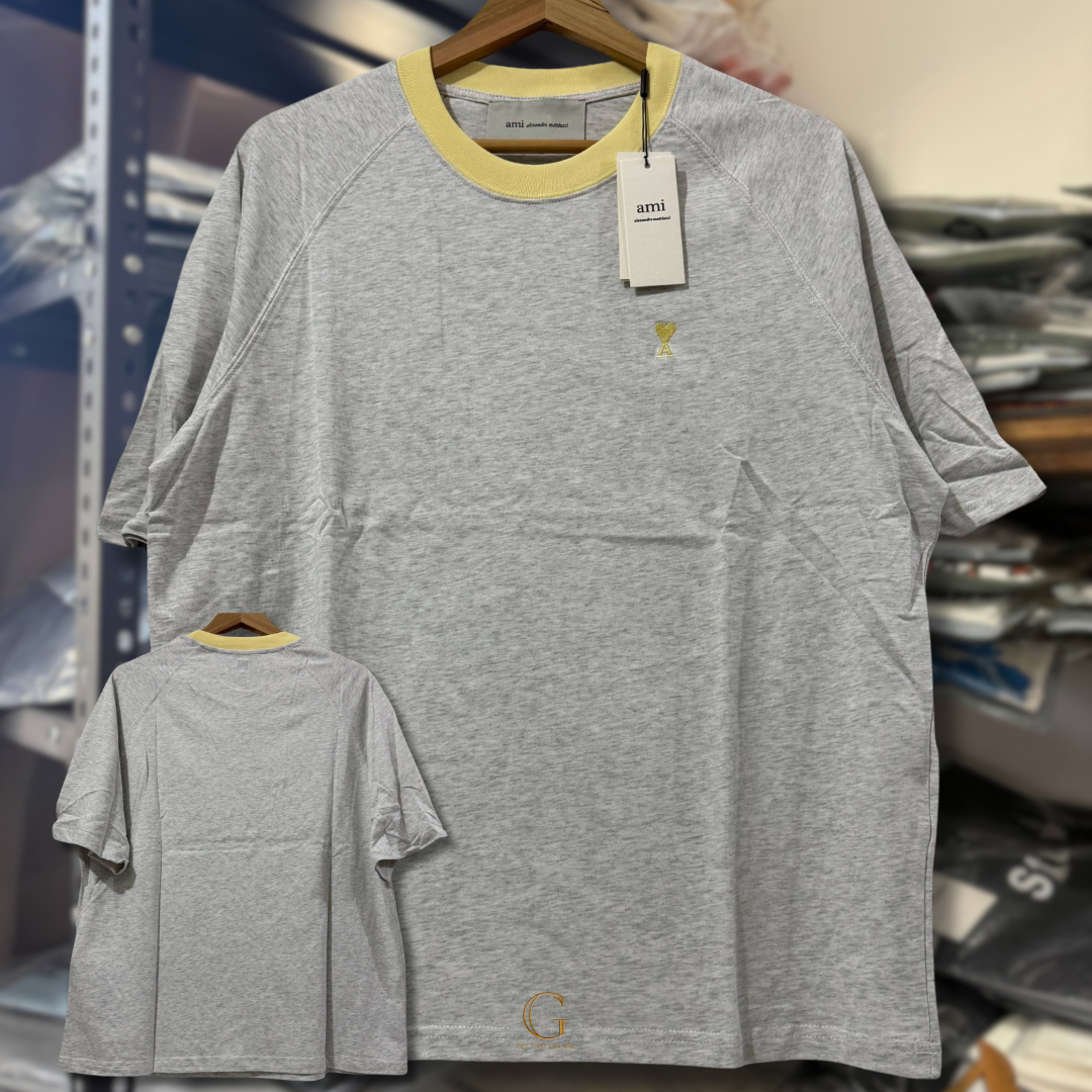 Ami Shirt TWO TONE GRAY
