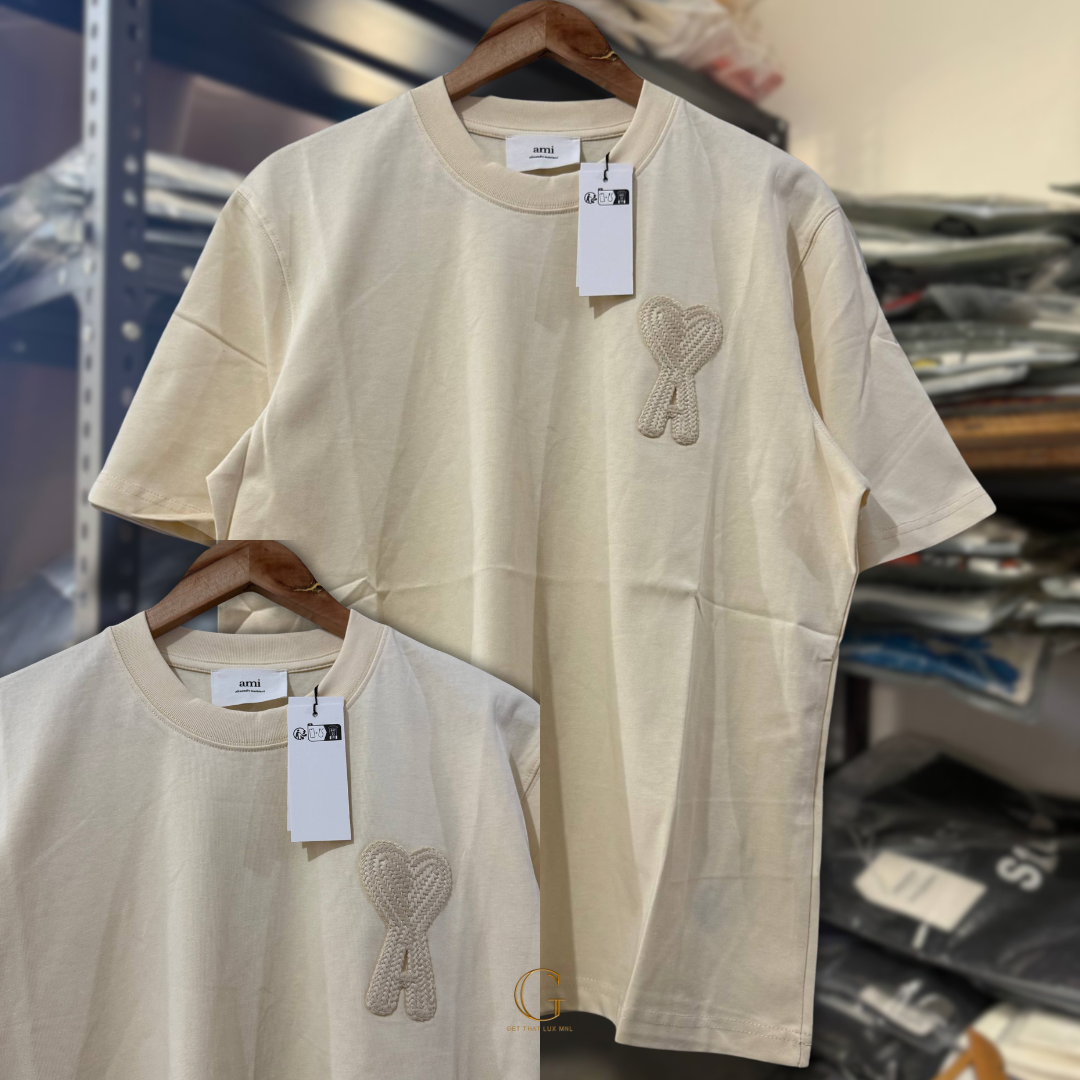Ami Shirt WHITE PATCH V2