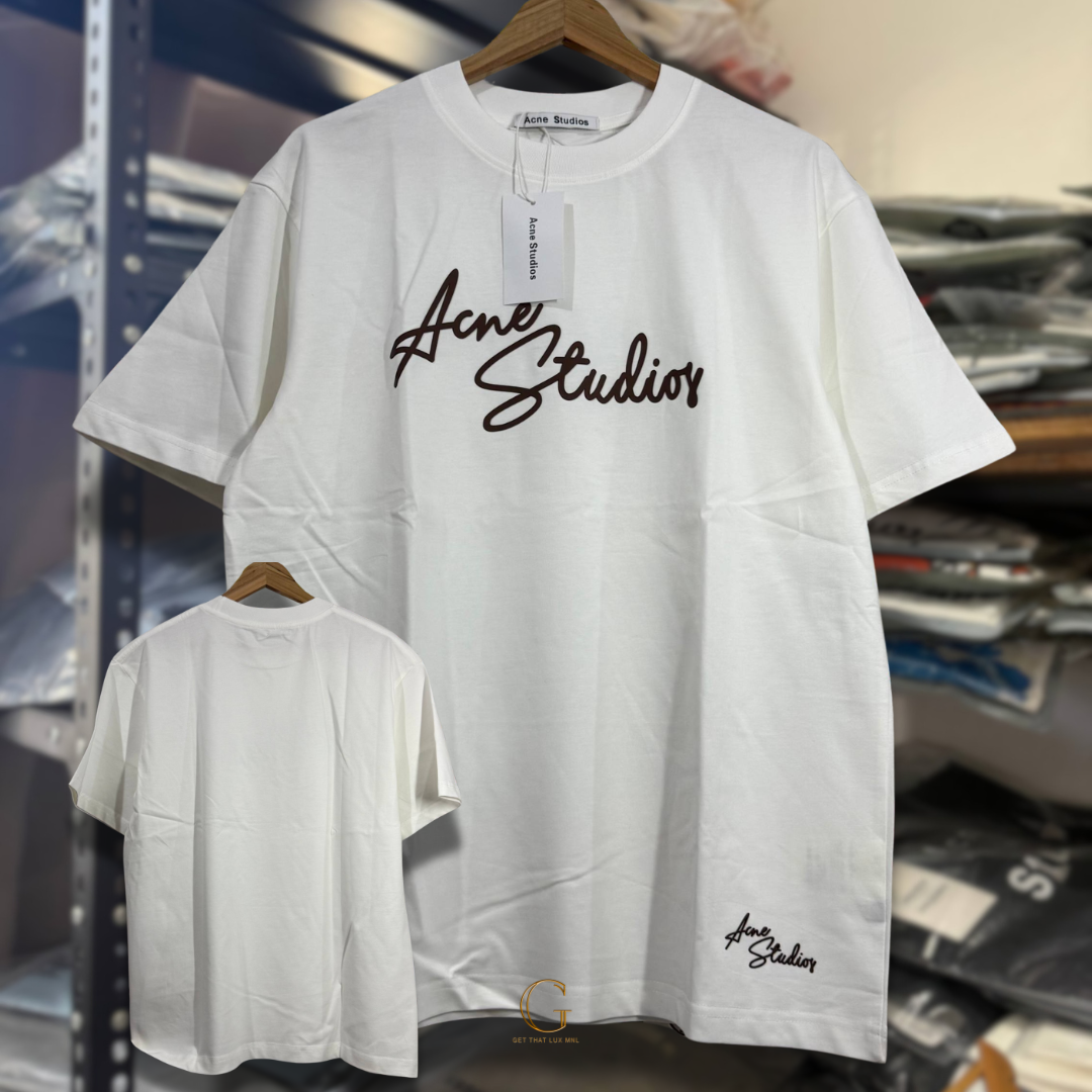 Acne Studios RUBBERPRINT WHITE