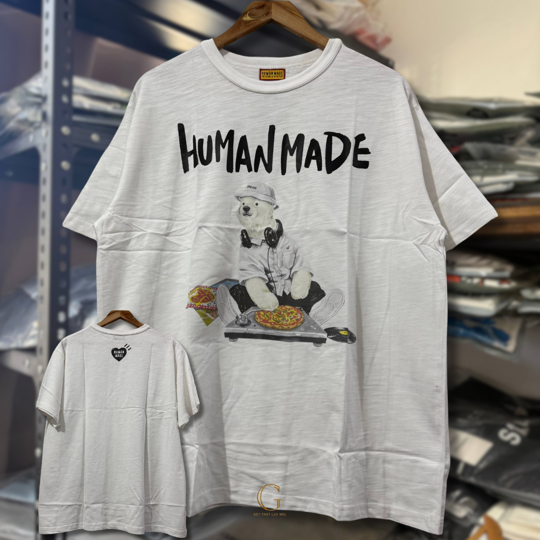 Human Made EATING BEAR WHITE