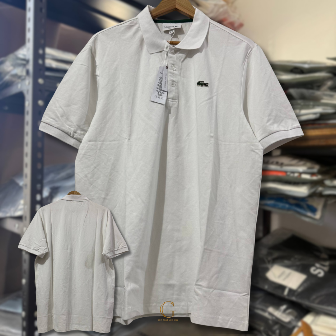 Lacoste Polo Shirt CLASSIC WHITE