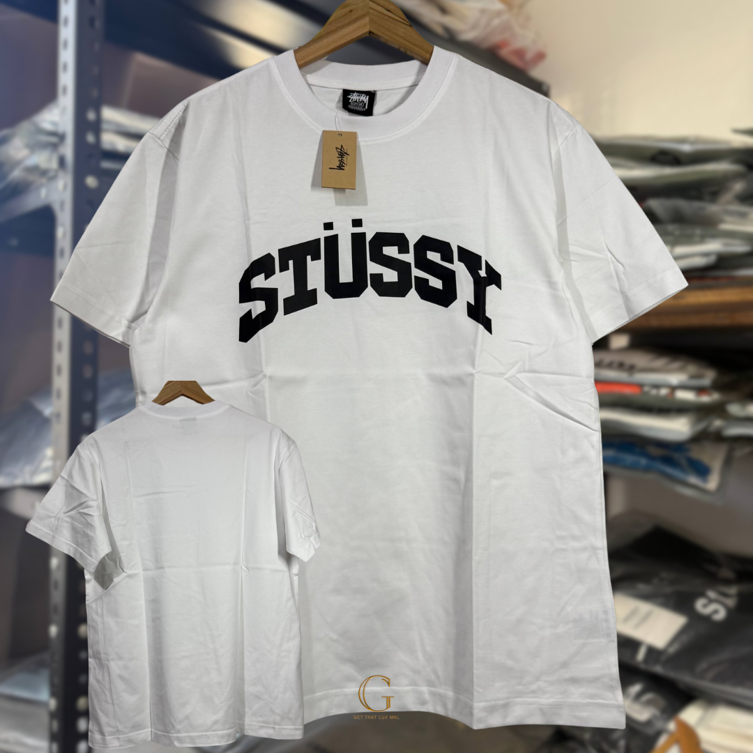 Stussy Script White